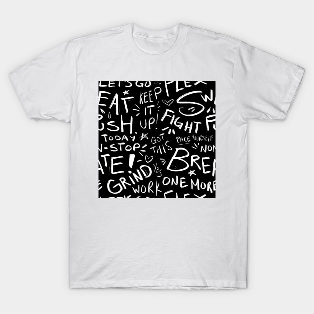 Fitness Pattern T-Shirt by Starline Hodge